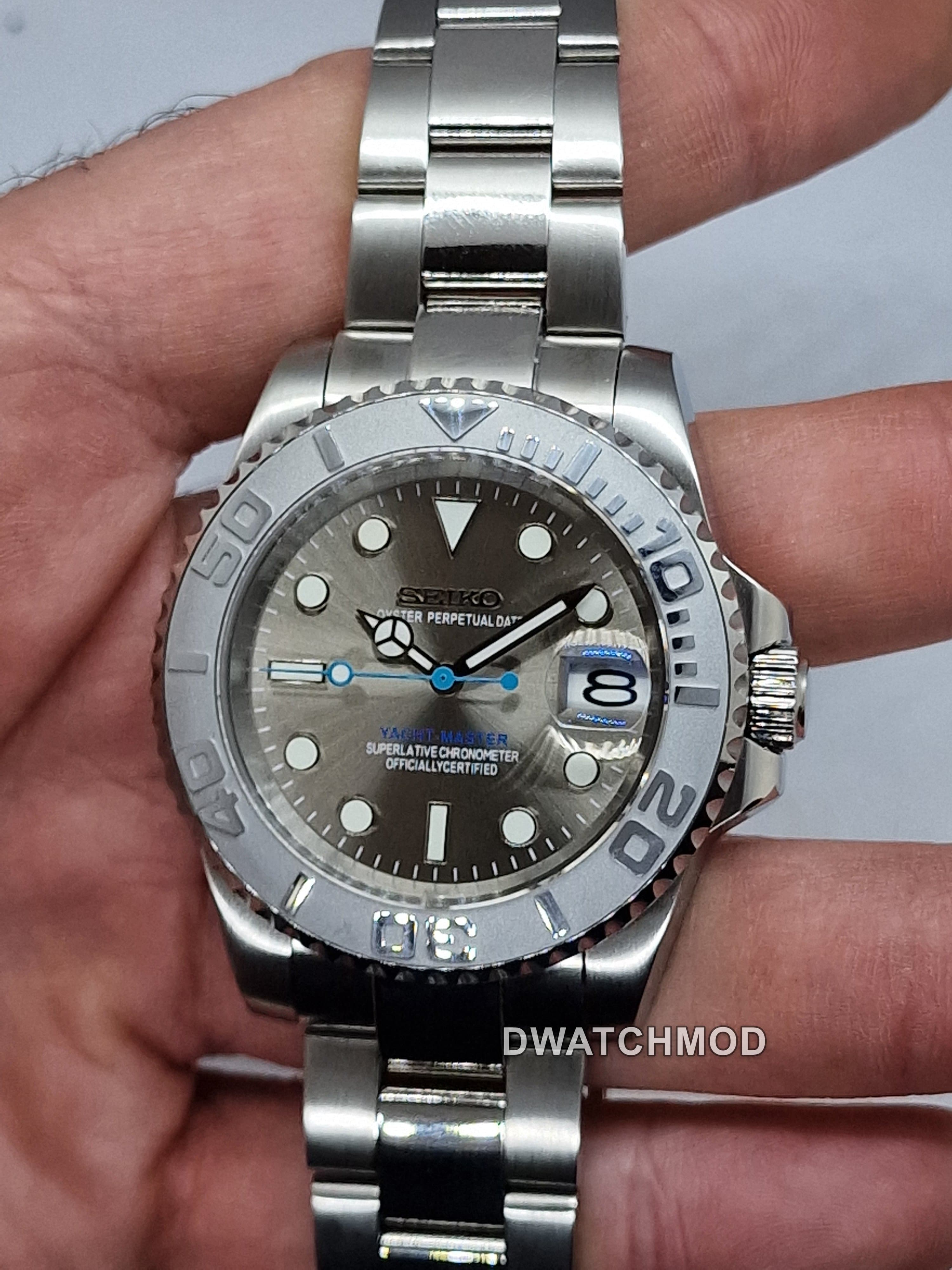 Orologio Mod Yachtmaster Nh35 automatico 40mm Oyster vetro zaffiro — foto 2