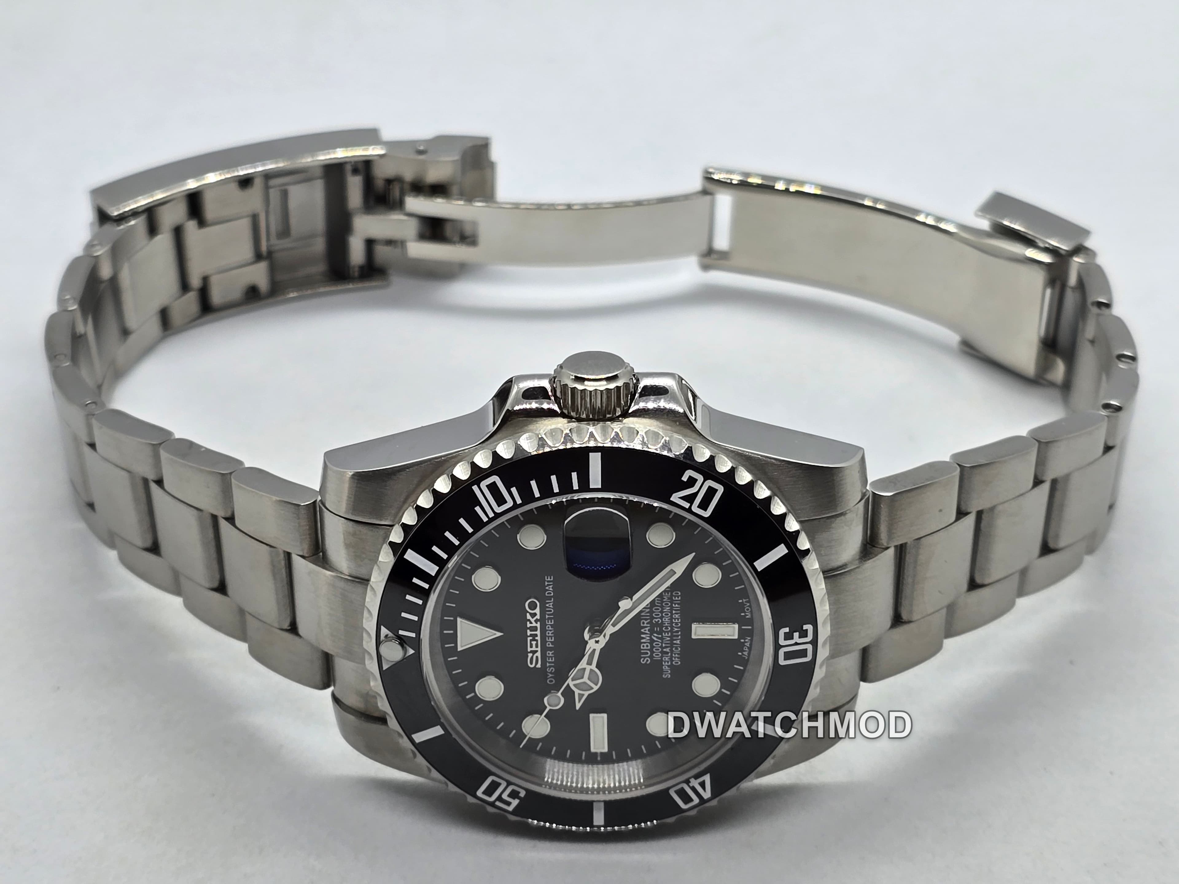 Orologio Mod Submariner Nh35 automatico 40mm vetro zaffiro — foto 5