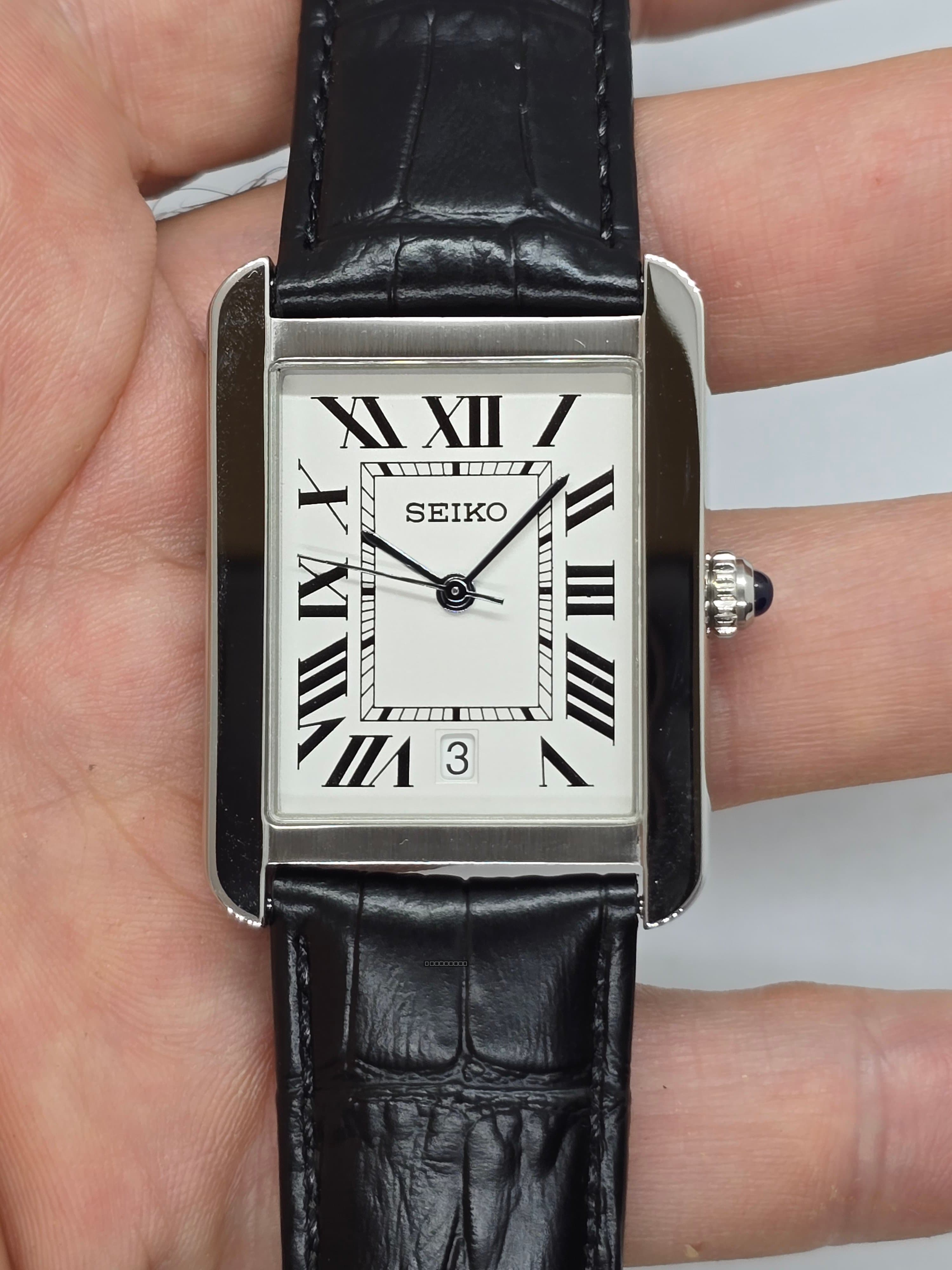 Orologio Mod Tank quarzo 32mm