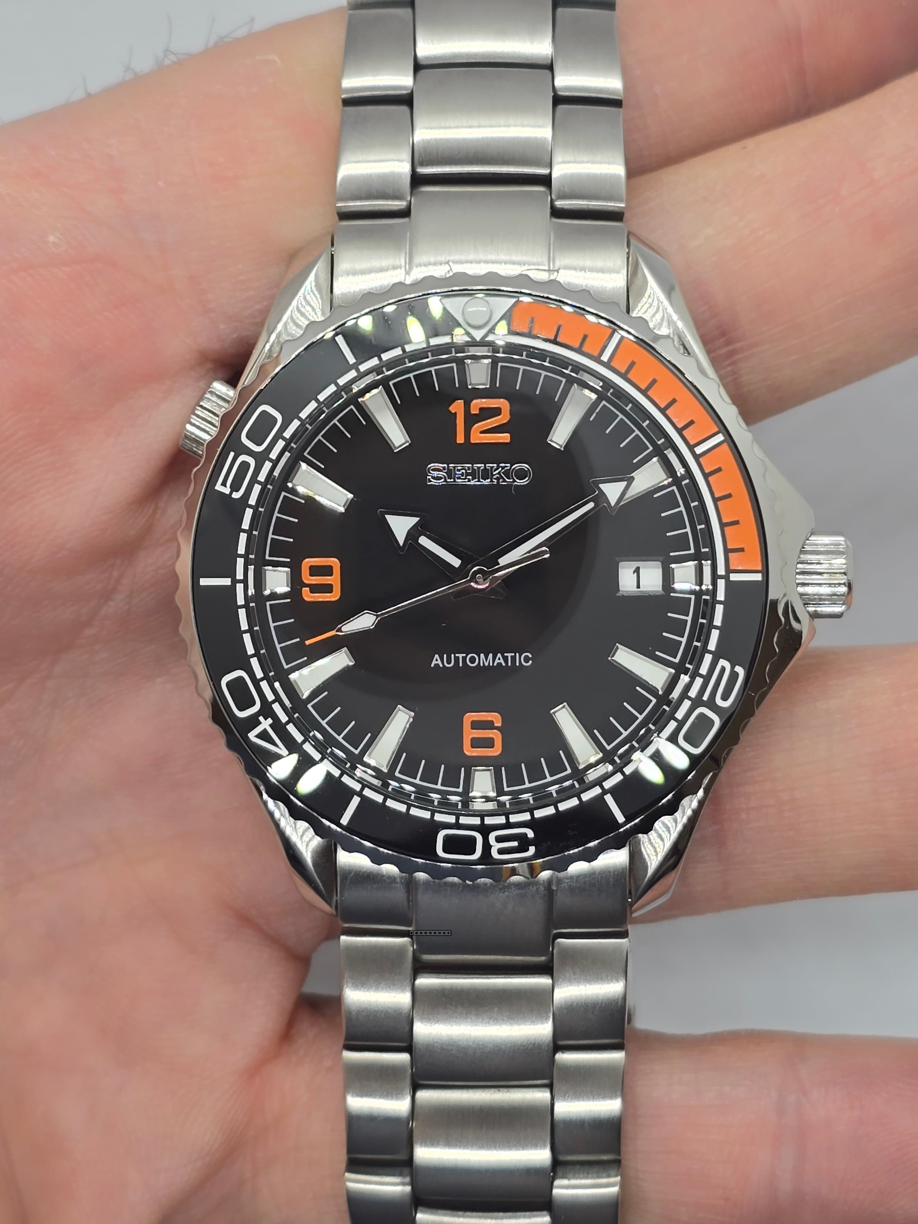 Orologio Mod Seamaster Planet Ocean Nh35 automatico 42mm vetro zaffiro